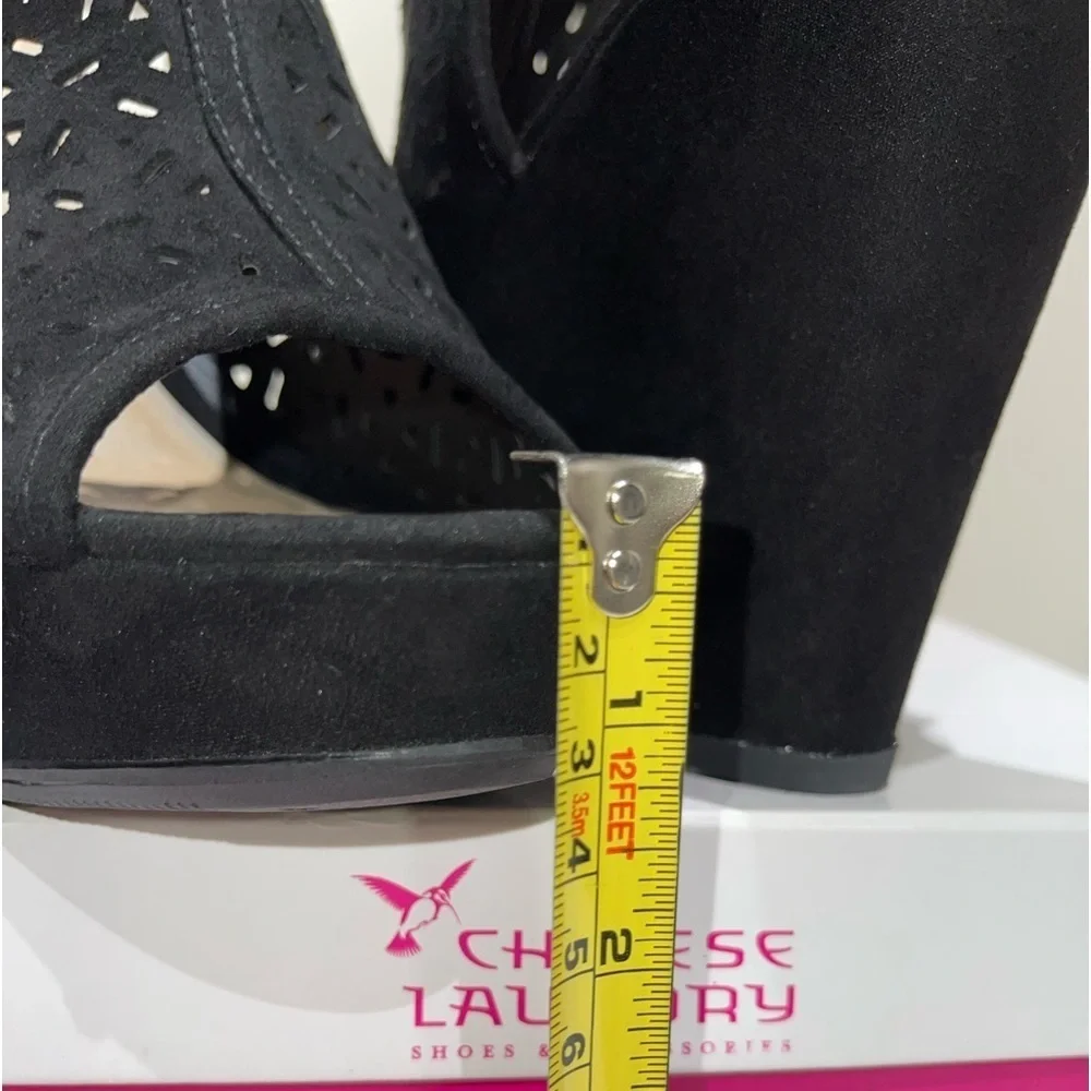 Chinese Laundry Z Midnight Dance Wedge Like New (Worn Once @ Sit-Down Event)